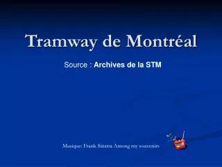 tramway de montr al