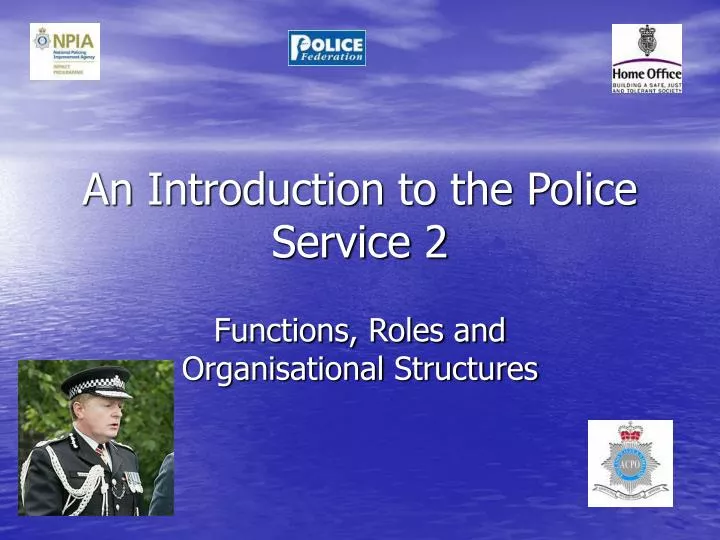 an introduction to the police service 2