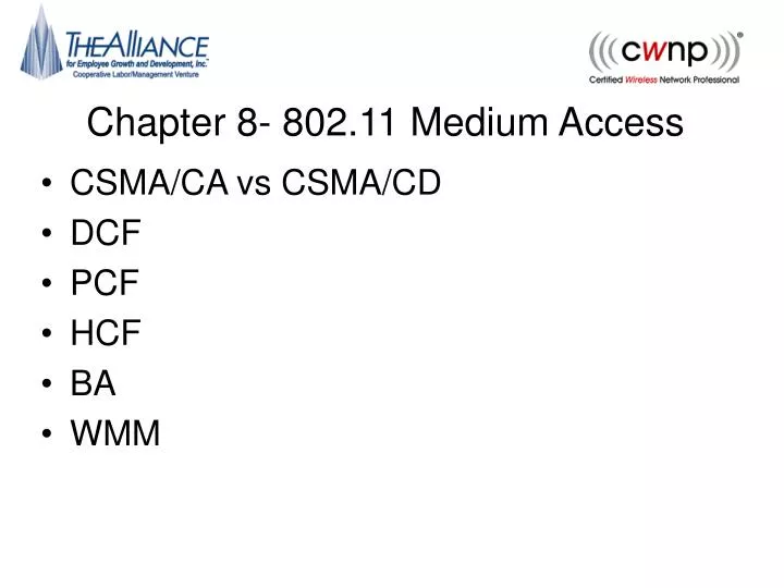 chapter 8 802 11 medium access