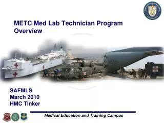 METC Med Lab Technician Program Overview
