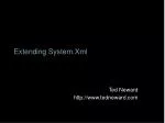 Extending System.Xml - slide 1
