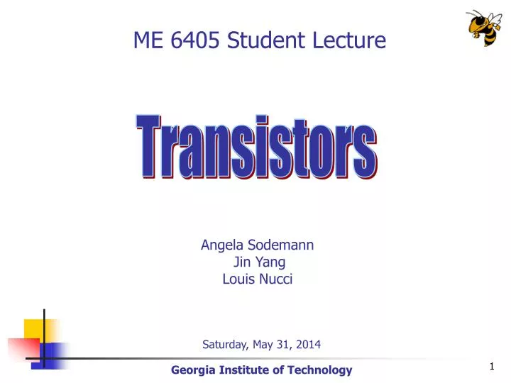 me 6405 student lecture