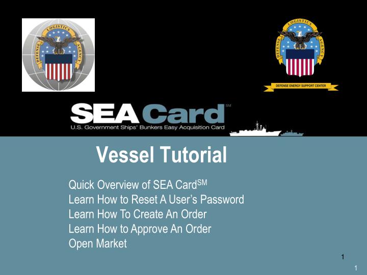 vessel tutorial