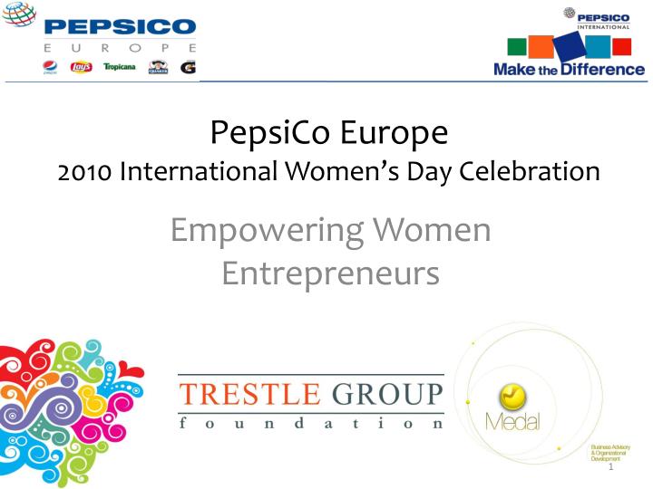 pepsico europe 2010 international women s day celebration