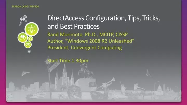 directaccess configuration tips tricks and best practices