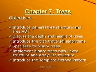 Chapter 7: Trees