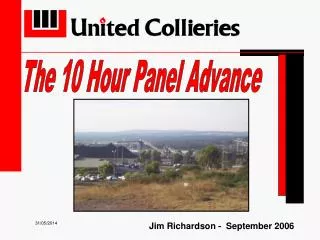 The 10 Hour Panel Advance