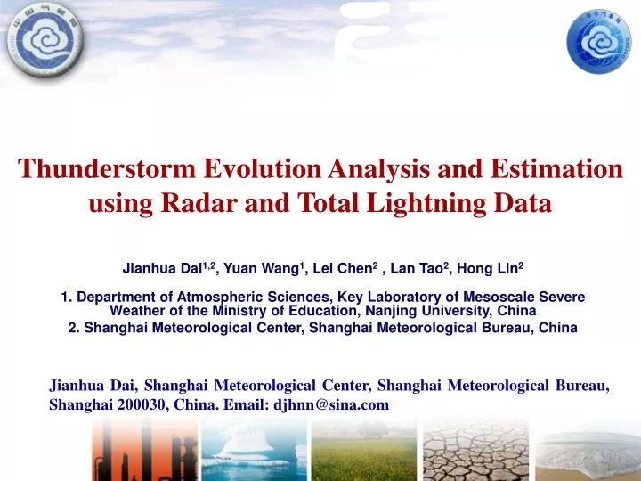 thunderstorm evolution analysis and estimation using radar and total lightning data