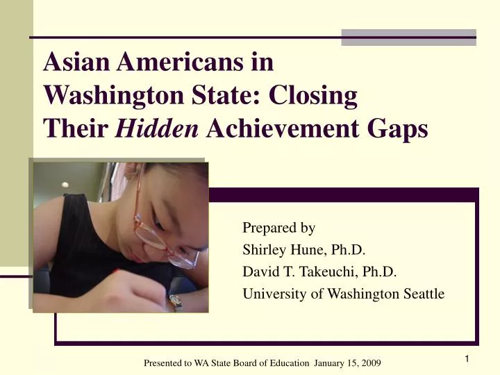 asian americans in washington state closing their hidden achievement gaps