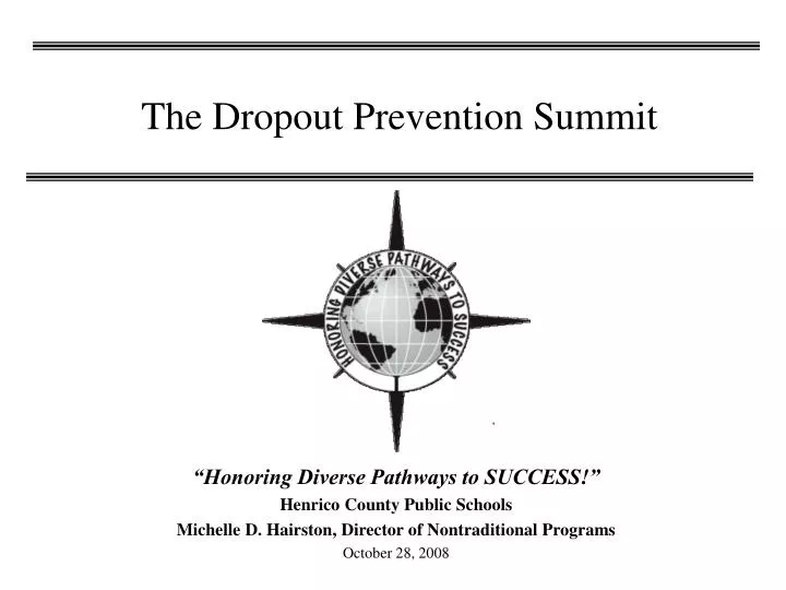 the dropout prevention summit