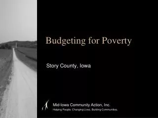 Budgeting for Poverty