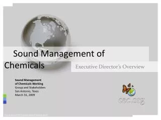 Sound Management of Chemicals