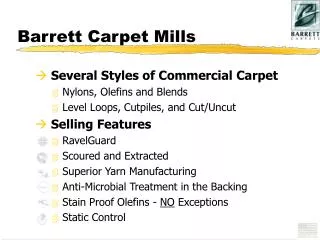 Barrett Carpet Mills