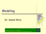 Modeling - slide 1