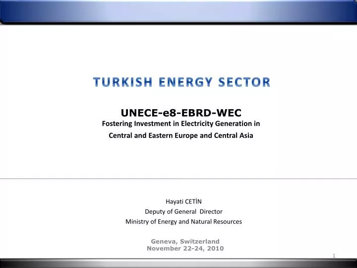turkish energy sector