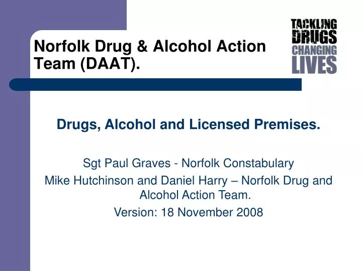 norfolk drug alcohol action team daat