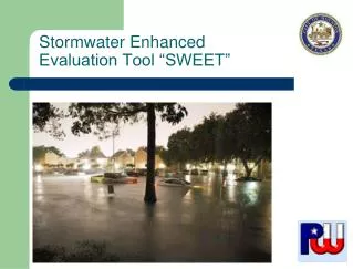 Stormwater Enhanced Evaluation Tool “SWEET”
