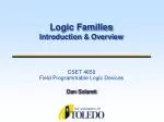 CSET 4650 Field Programmable Logic Devices - slide 1