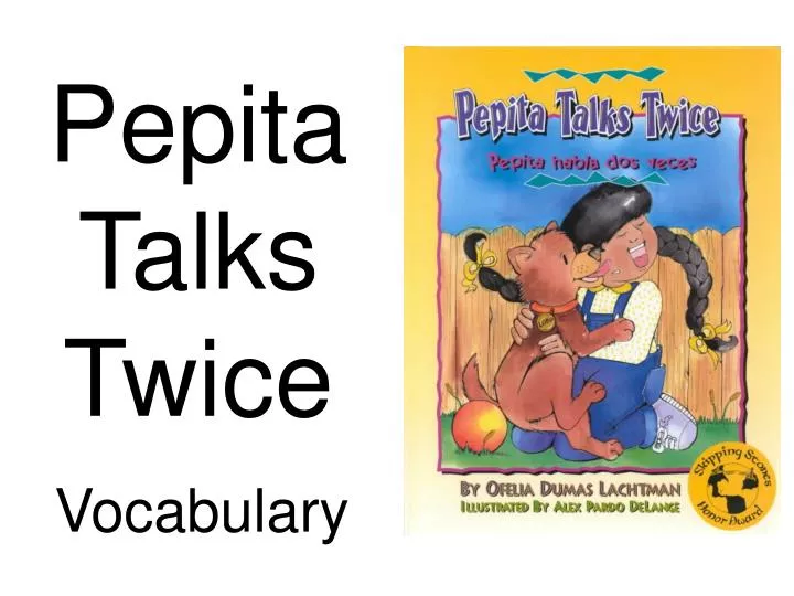pepita talks twice