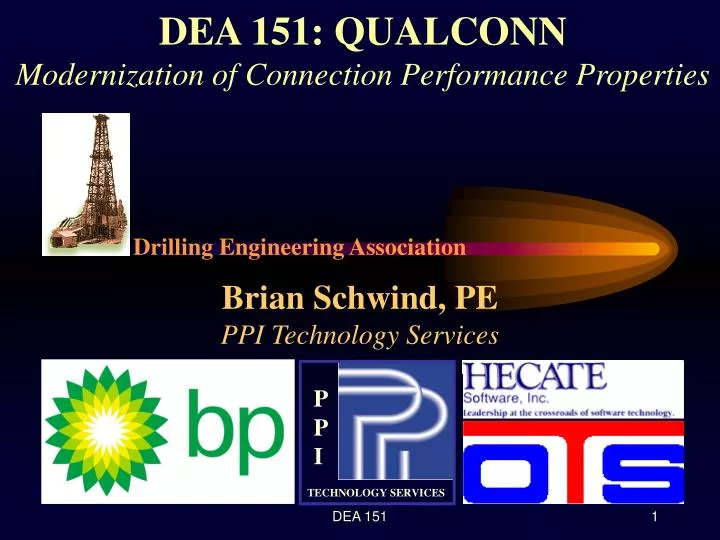 dea 151 qualconn modernization of connection performance properties
