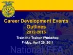 National FFA - slide 1