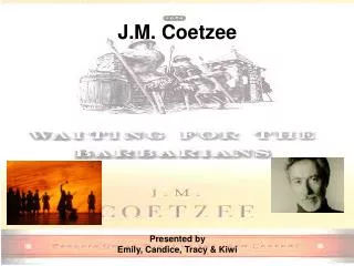 J.M. Coetzee