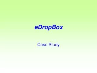 eDropBox