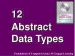 Abstract Data Types - slide 1