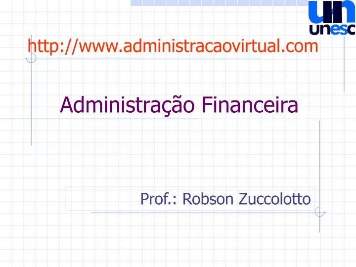 administra o financeira