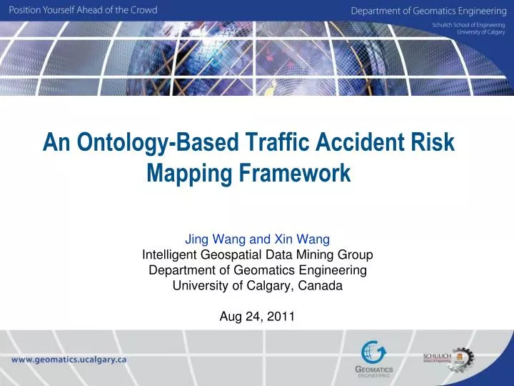 an ontology based traffic accident risk mapping framework