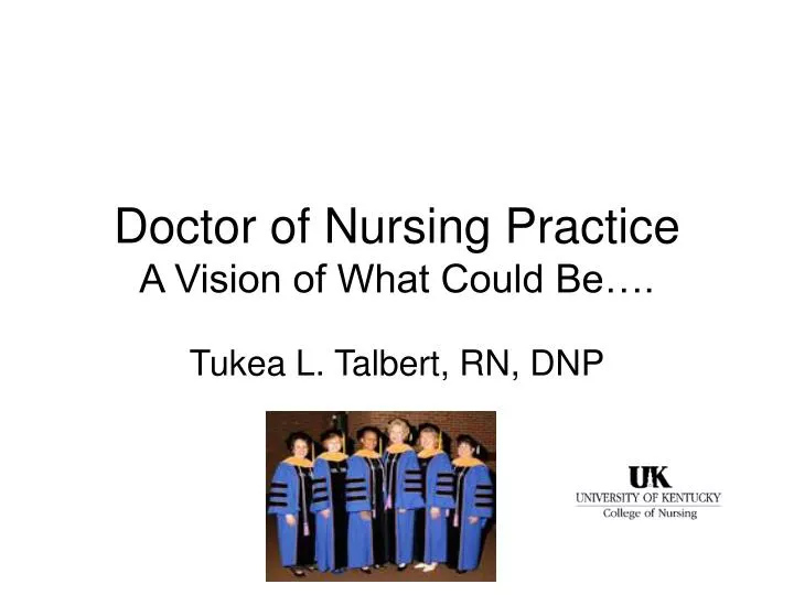 doctor of nursing practice a vision of what could be
