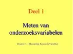 Deel 1 - slide 1
