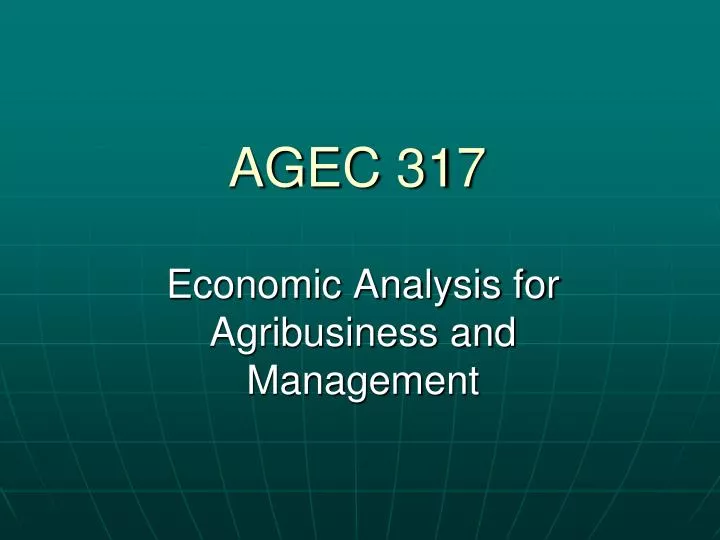 agec 317