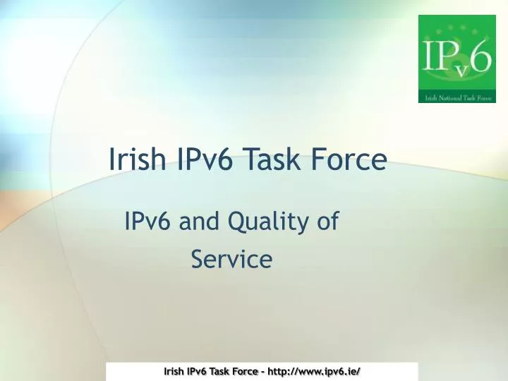 irish ipv6 task force