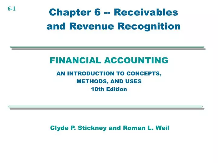 financial accounting an introduction to concepts methods and uses 10th edition