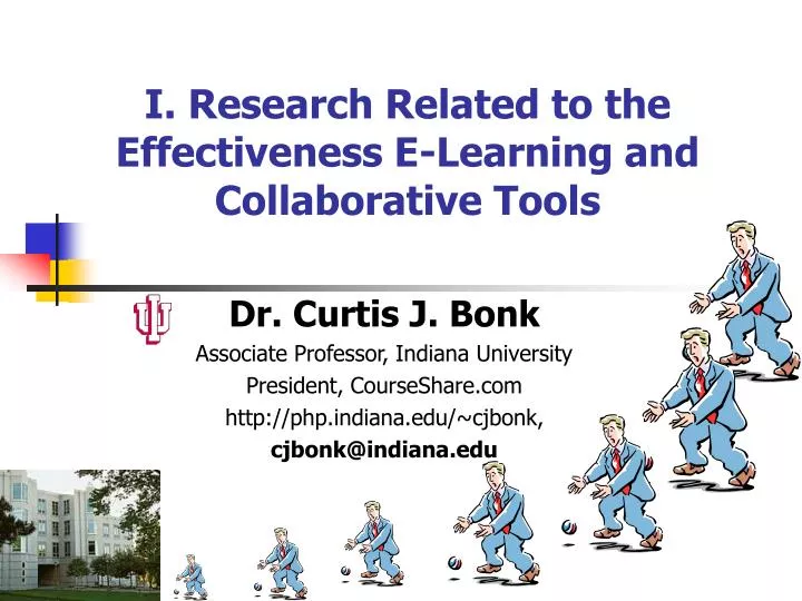 i research related to the effectiveness e learning and collaborative tools