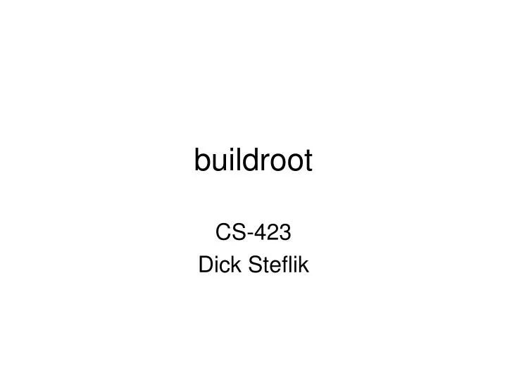 buildroot