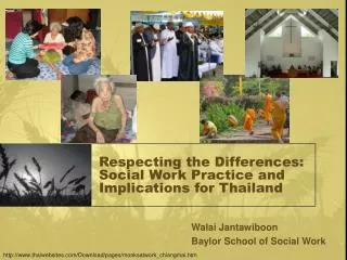 Respecting the Differences: Social Work Practice and Implications for Thailand