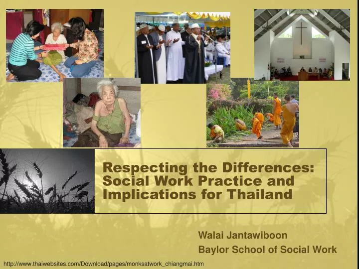 respecting the differences social work practice and implications for thailand