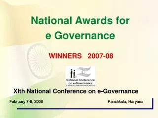 XIth National Conference on e-Governance