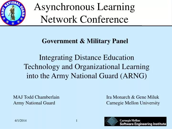 asynchronous learning network conference