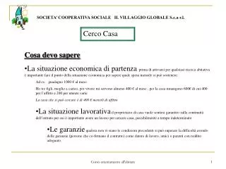 Cerco Casa