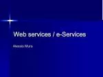 Web services / e-Services - slide 1