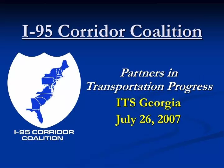 i 95 corridor coalition