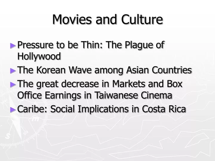 movies and culture