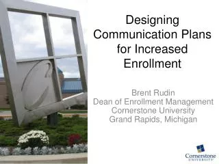Designing Communication Plans for Increased Enrollment