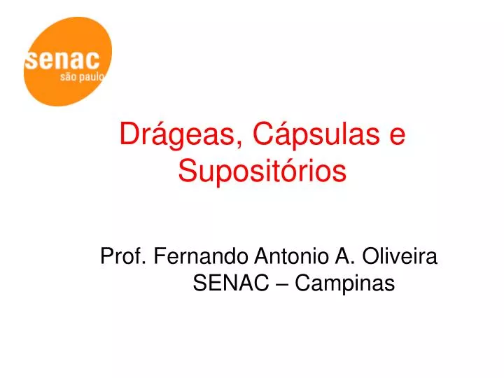 dr geas c psulas e suposit rios