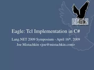 Eagle: Tcl Implementation in C#