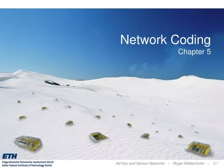 network coding chapter 5