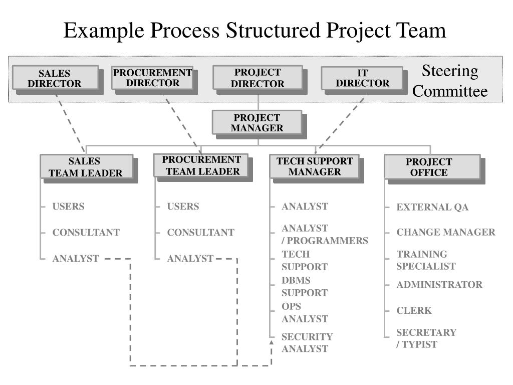 PPT - Example Process Structured Project Team PowerPoint Presentation ...